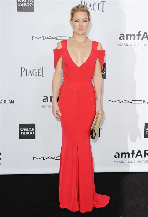 kate hudson red carpet dress